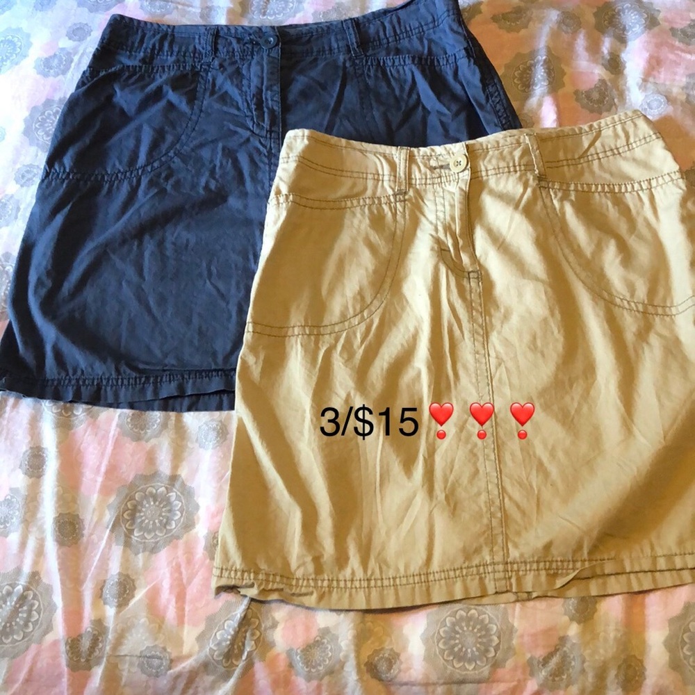 ❣️3/$15❣️lightweight cotton skirts